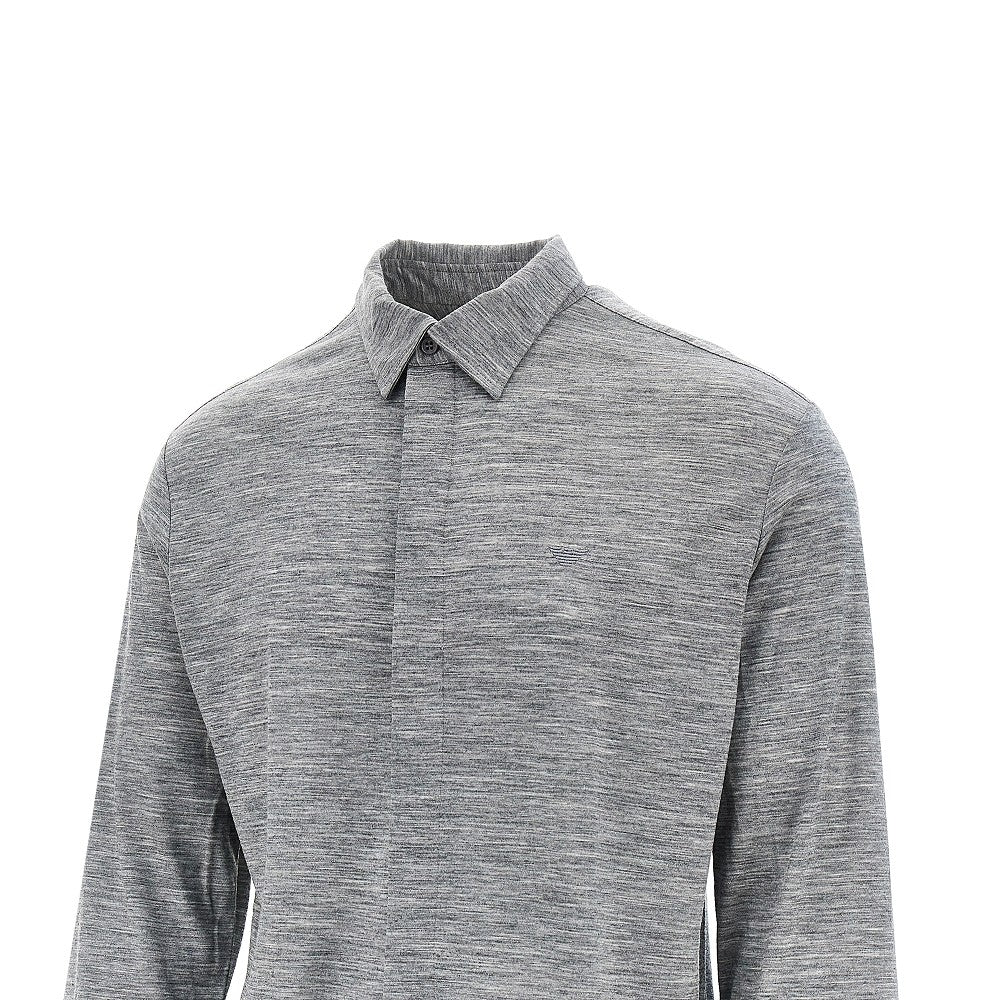 Wool jersey shirt