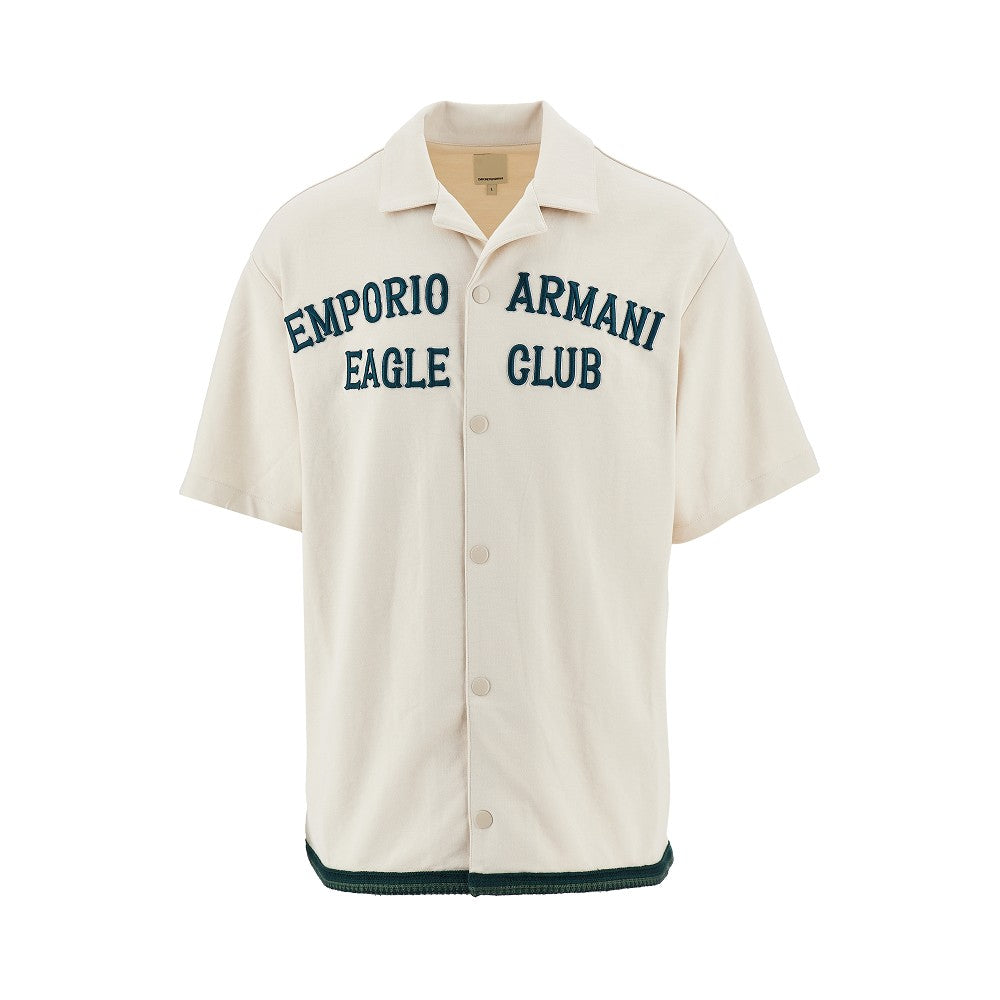 Camicia Baseball in jersey 'Eagle Club'