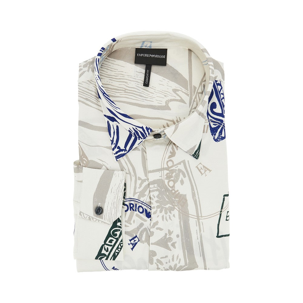 Comfort Fit viscose shirt