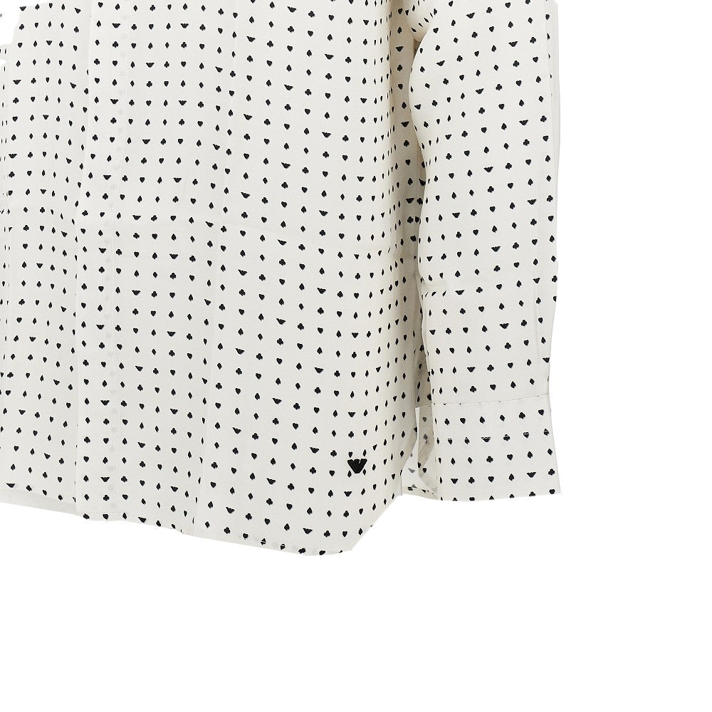Printed viscose shirt
