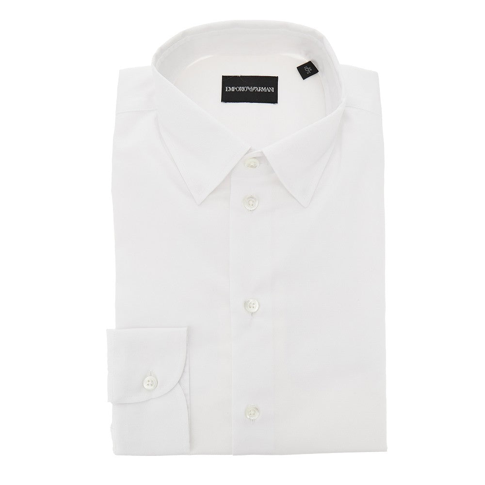 Camicia in cotone microarmaturato