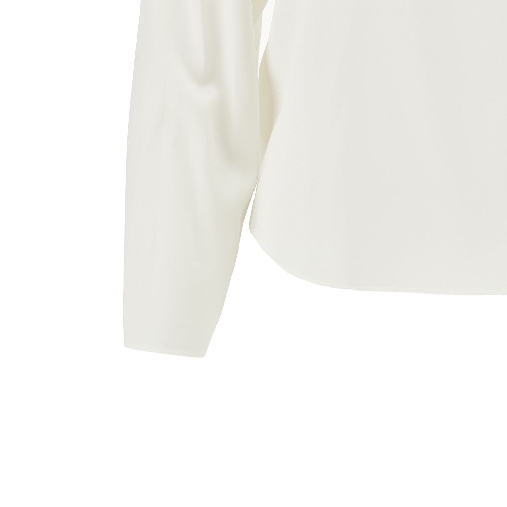 Silk satin blouse