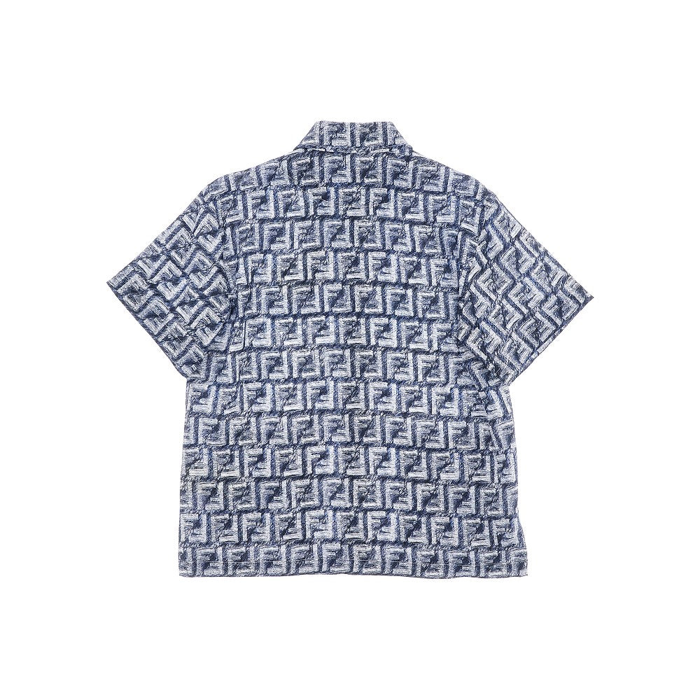 FF pattern linen shirt