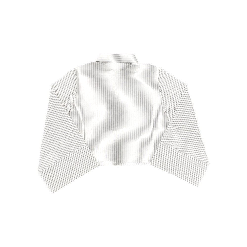 Camicia cropped a righe - KIDS