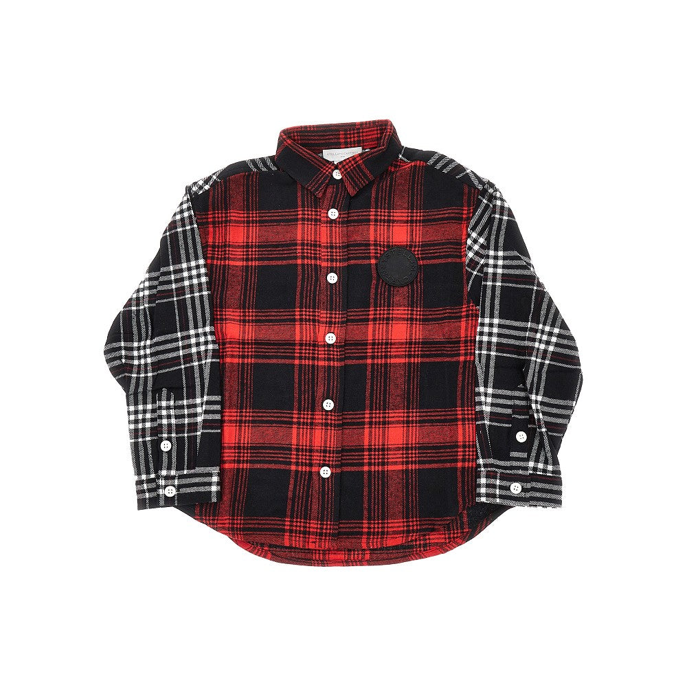 Check flannel shirt