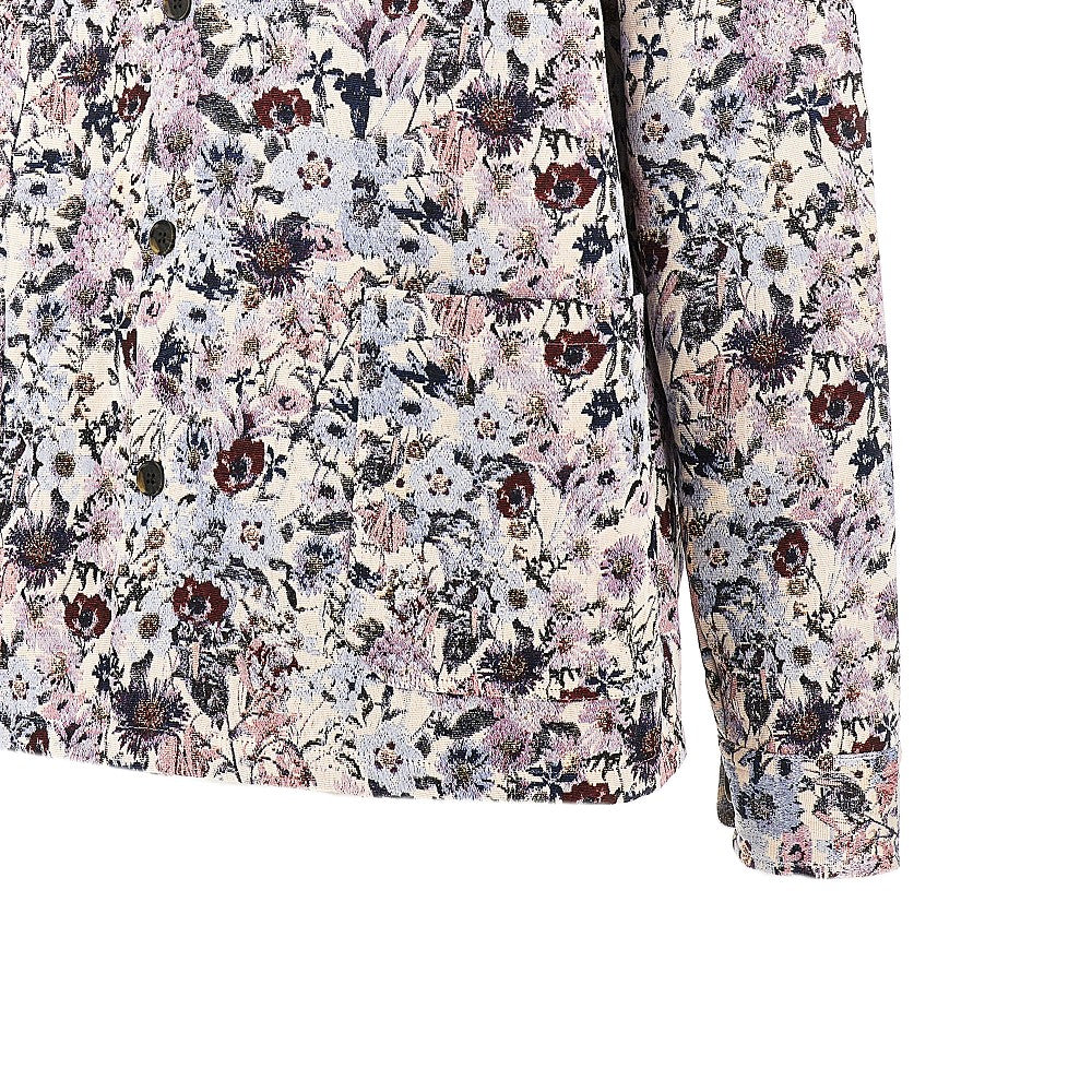 Overshirt in misto cotone jacquard 'Hugh'