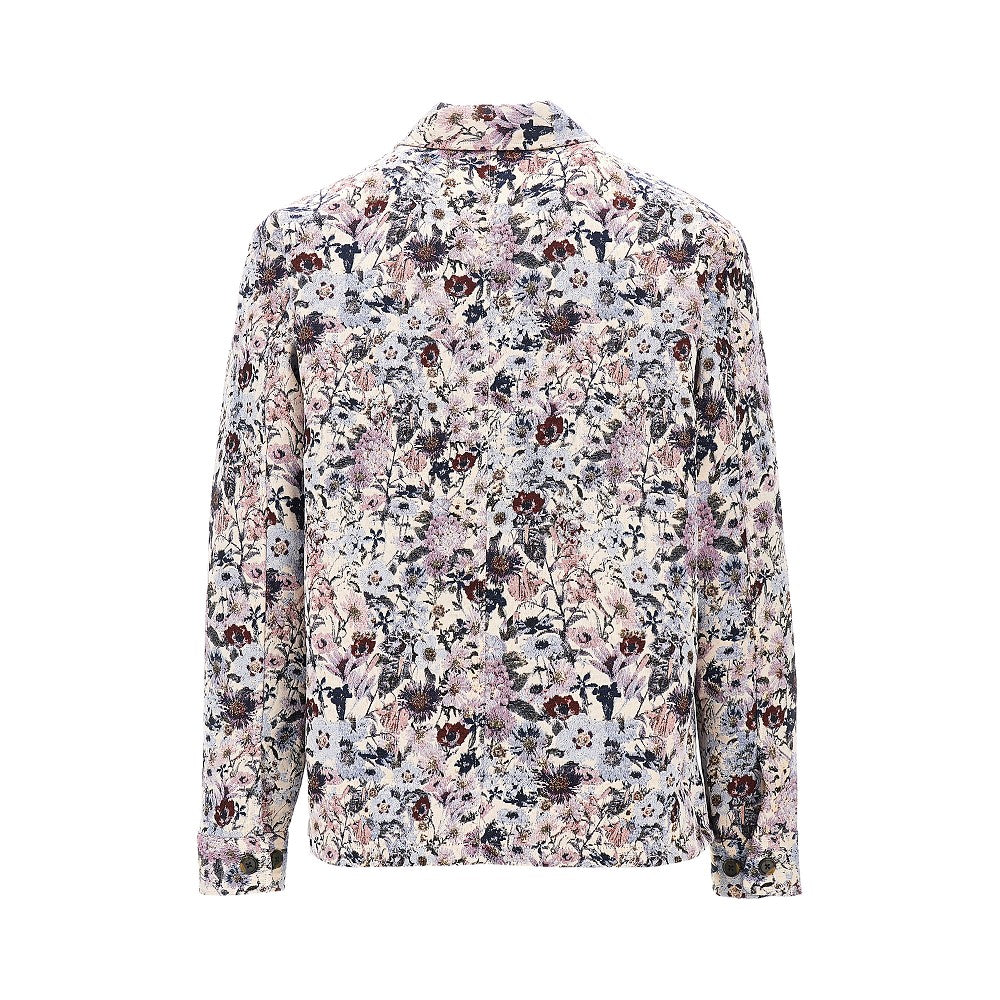 Overshirt in misto cotone jacquard 'Hugh'