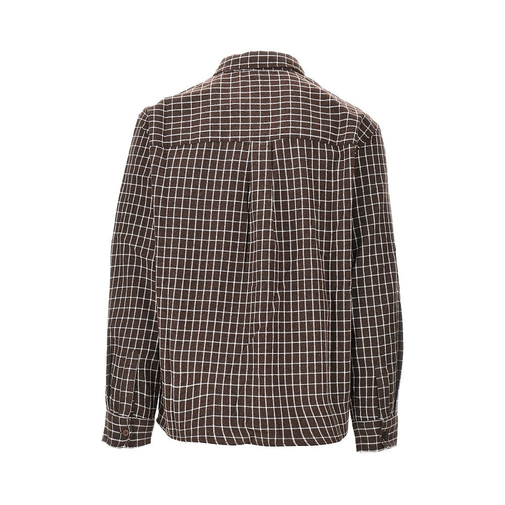 Check flannel shirt