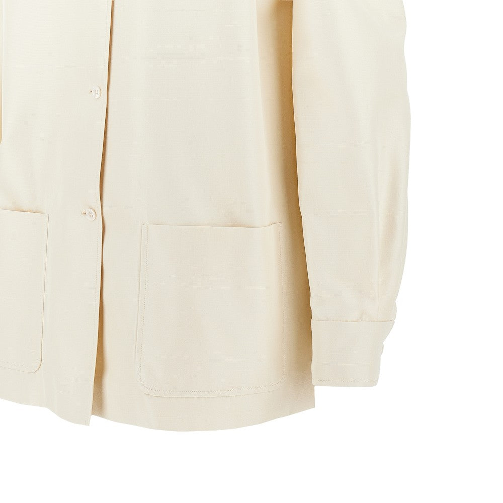 'Lucetta' silk shirt