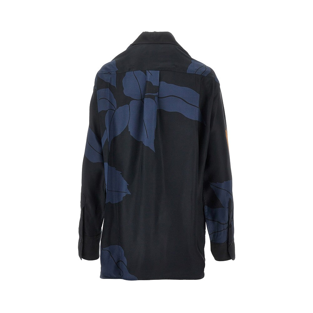 Camicia Pyjama in viscosa floreale