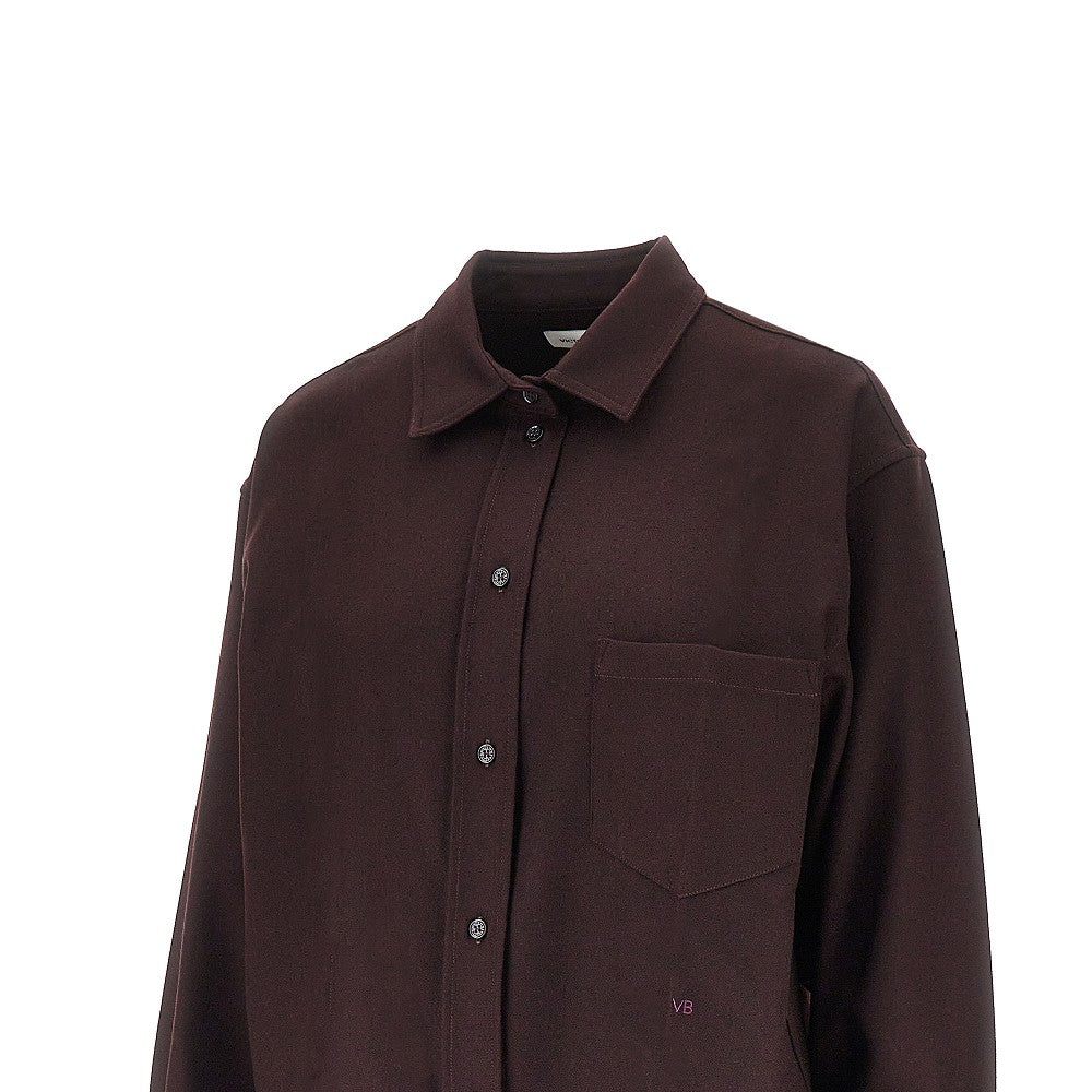 Wool flannel shirt