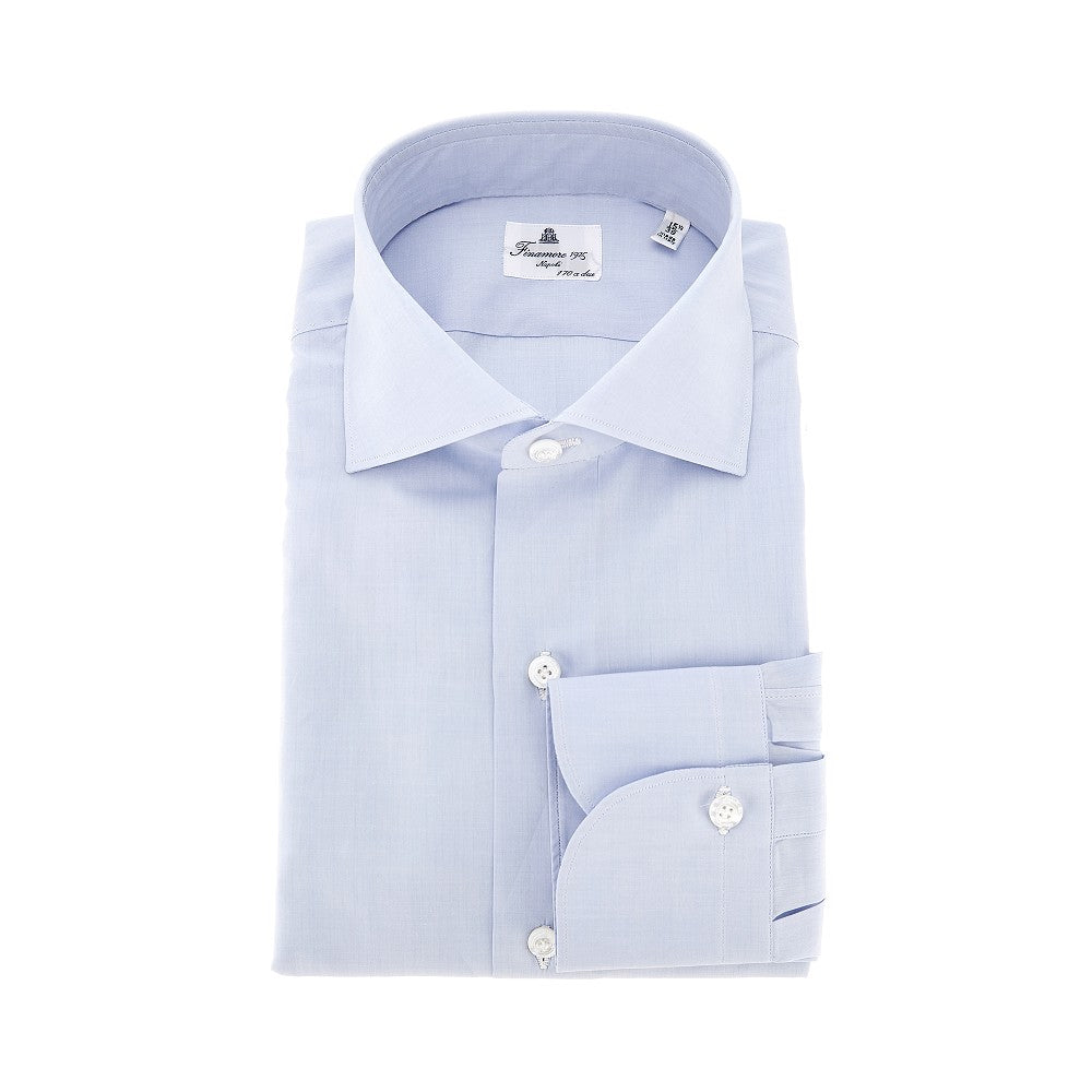 Camicia in popeline di cotone 170 a due