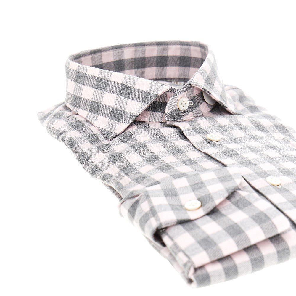 Camicia in flanella di cotone