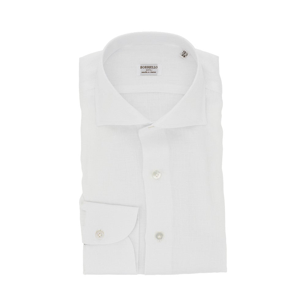 Linen tailored shirt