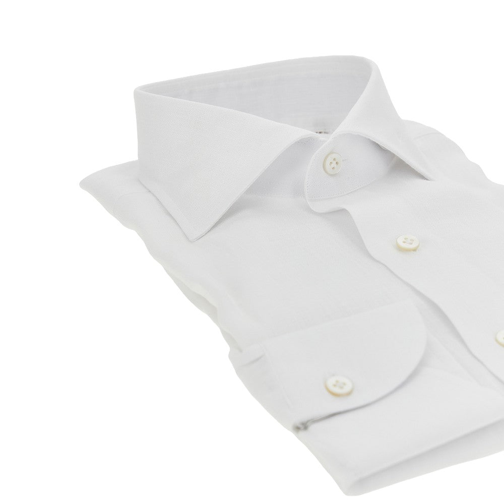Linen tailored shirt