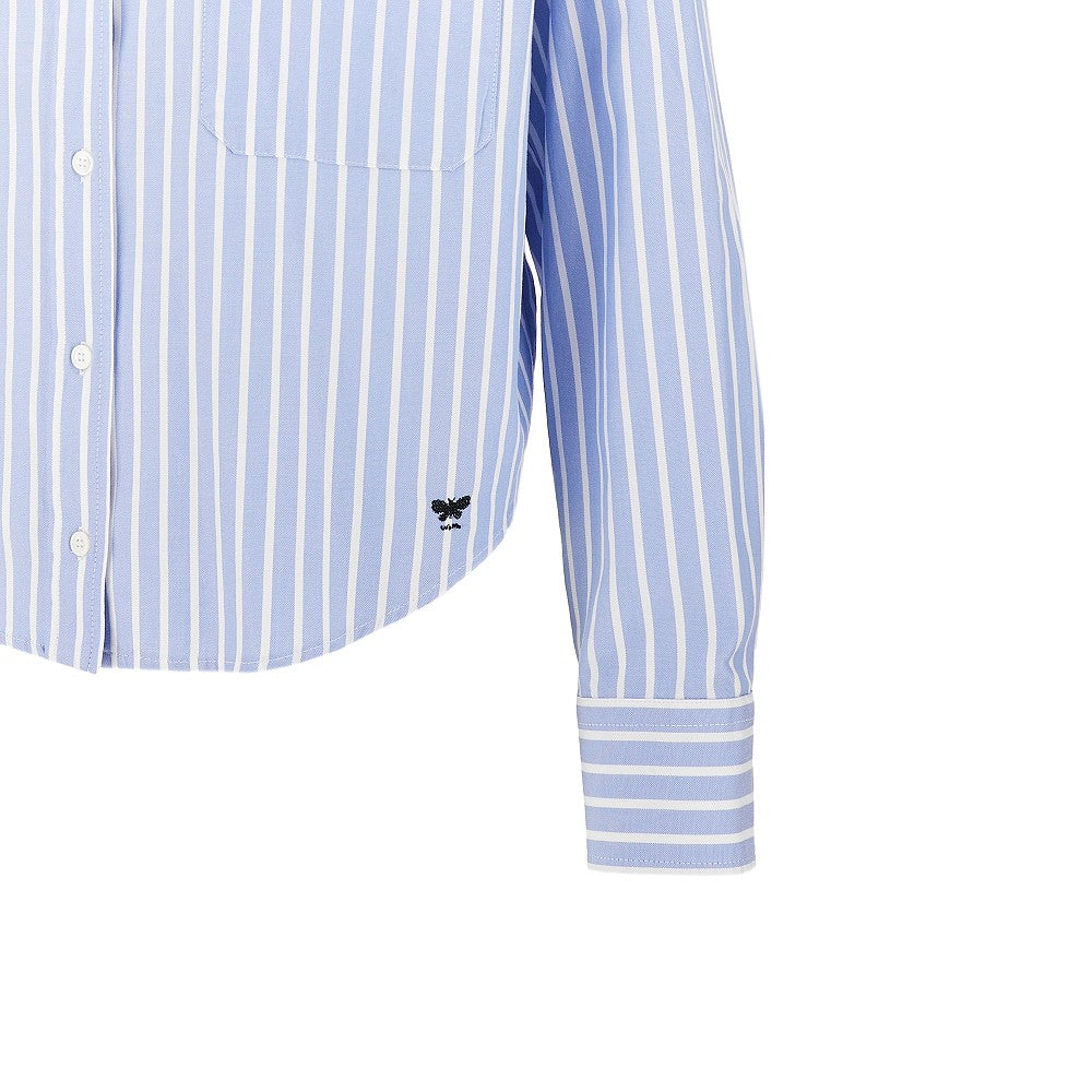 Camicia in cotone Oxford a righe