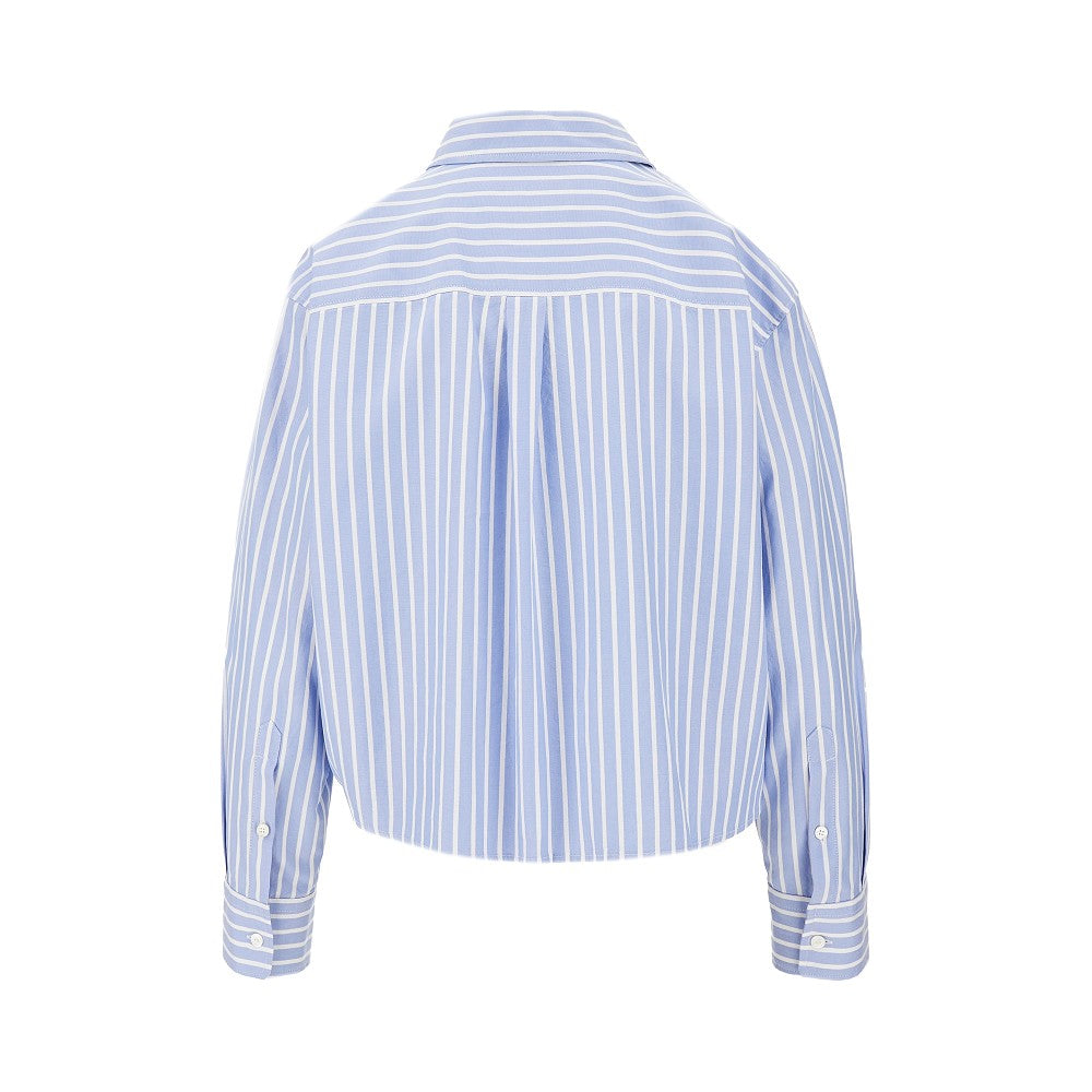Camicia in cotone Oxford a righe