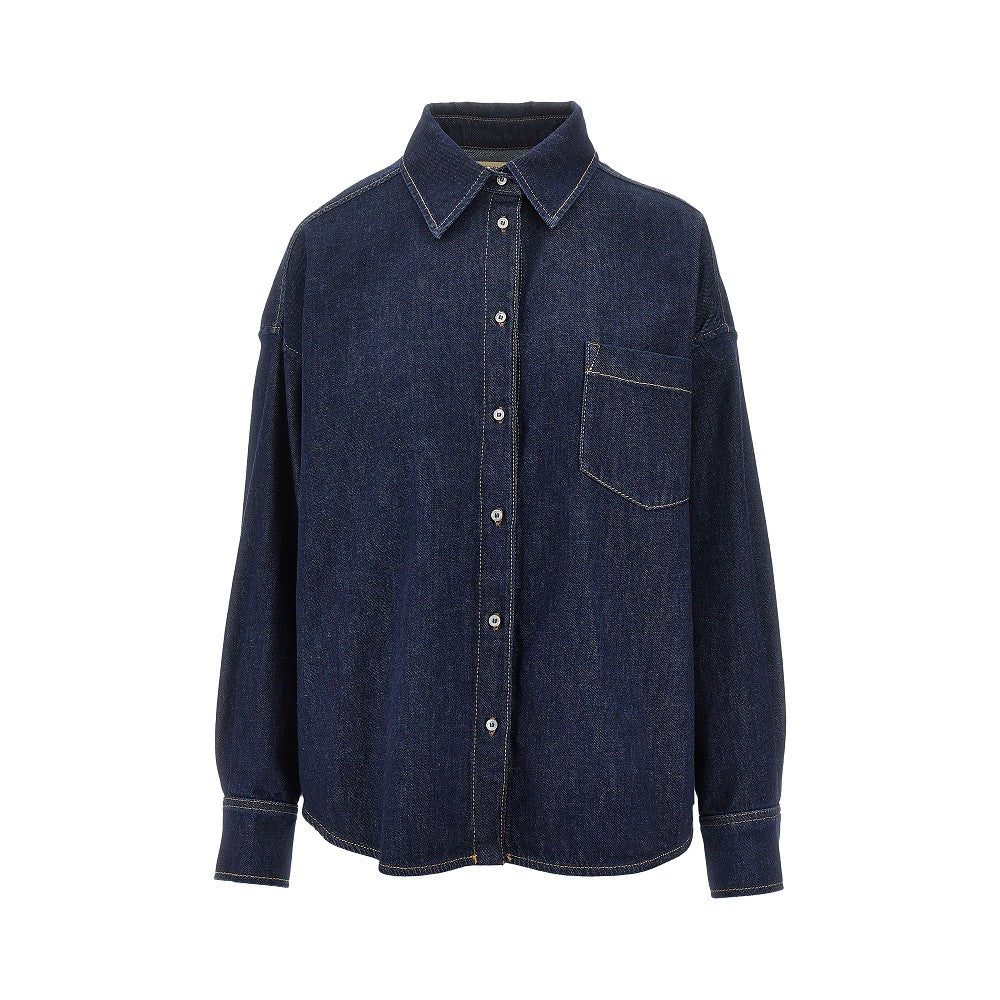 Denim overshirt