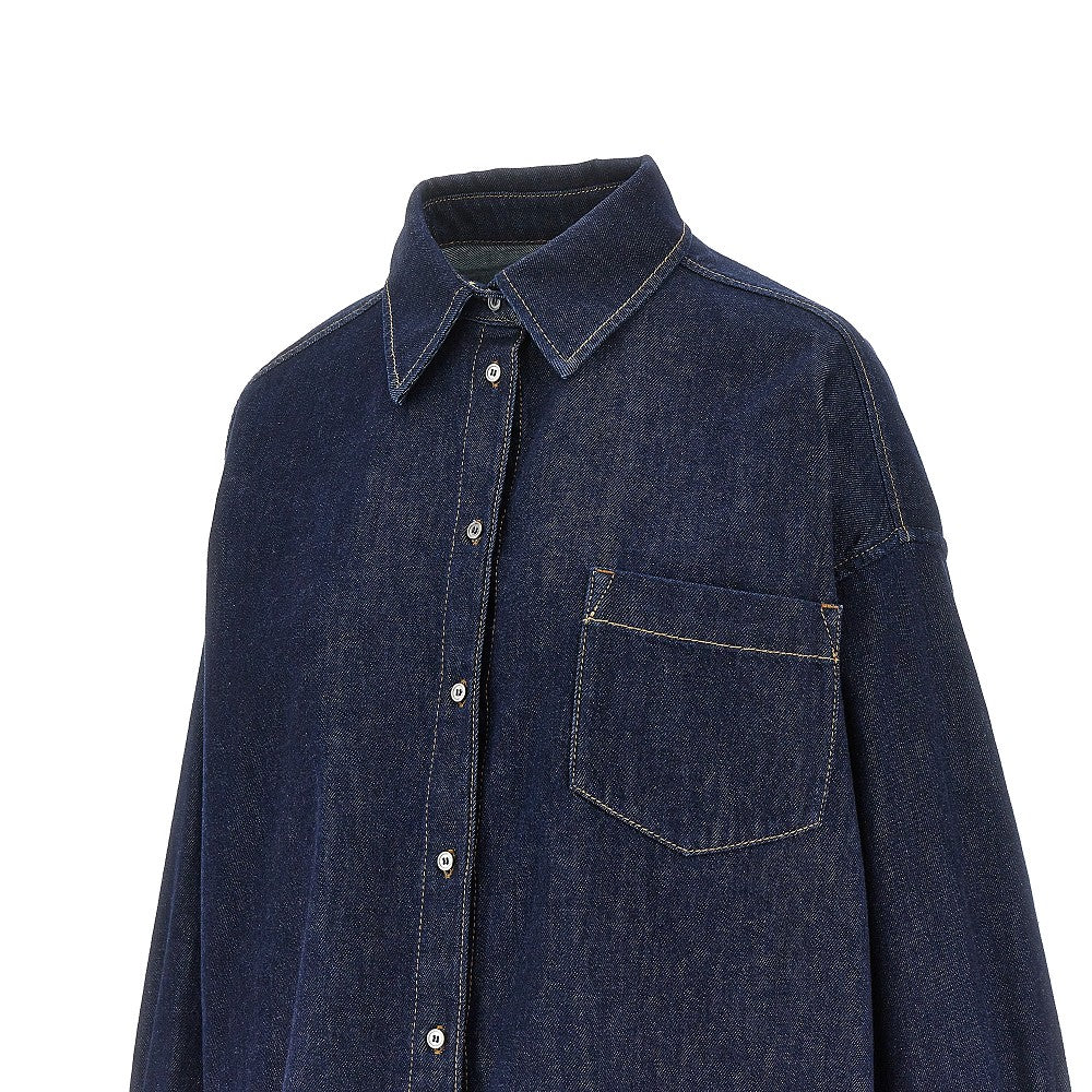 Overshirt in denim