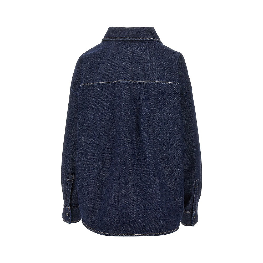 Denim overshirt