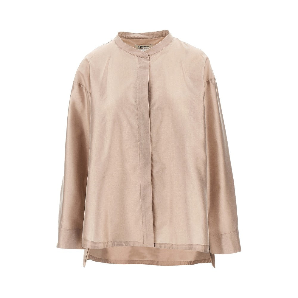 Camicia oversize in organza