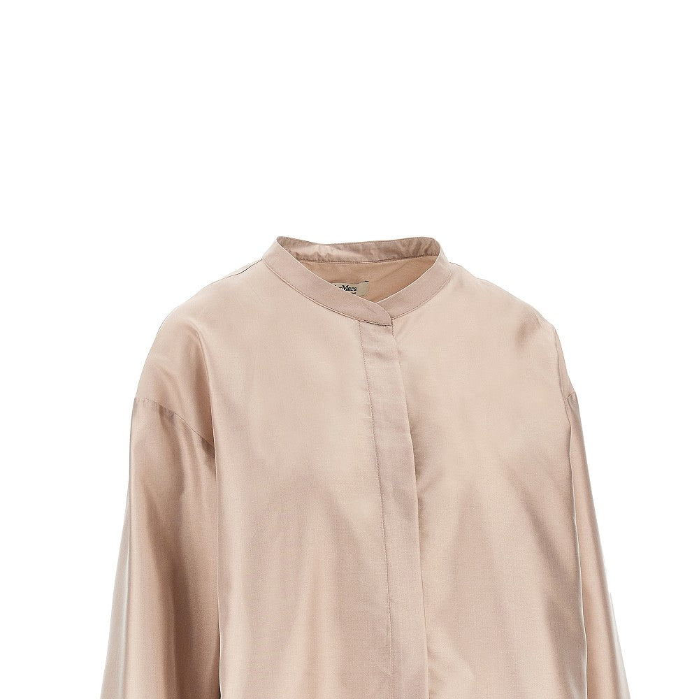 Camicia oversize in organza