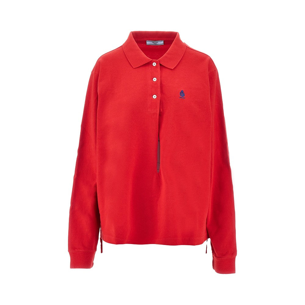 Polo oversized in piquet old