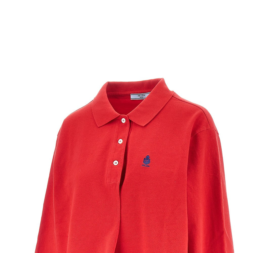 Polo oversized in piquet old