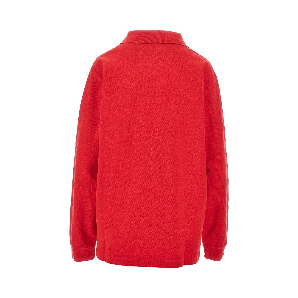 Polo oversized in piquet old