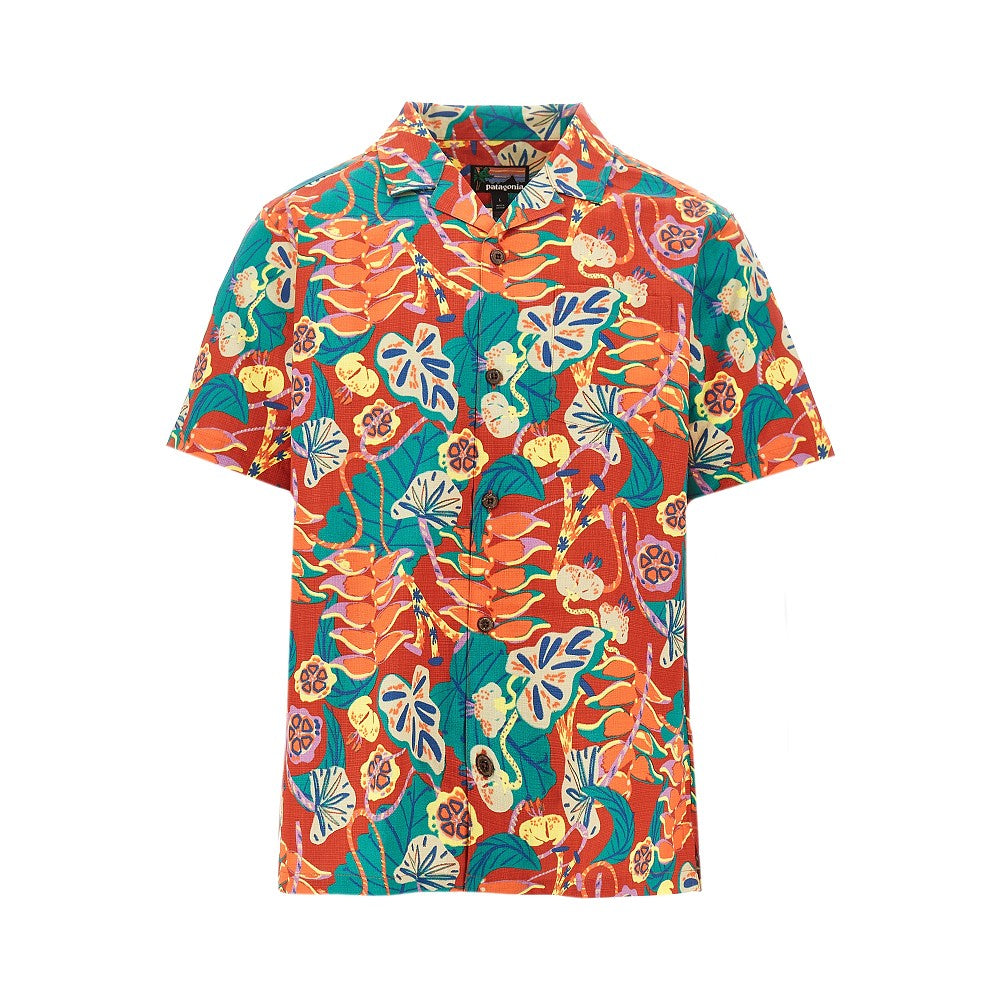 'Tidal Threads' printed cotton shirt