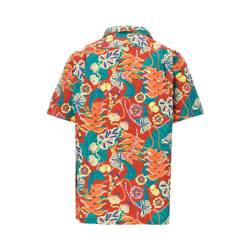 'Tidal Threads' printed cotton shirt
