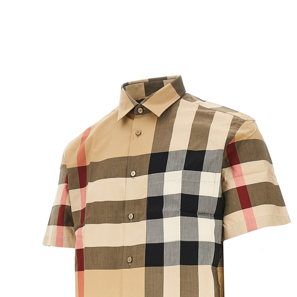 Camicia in cotone biologico Check
