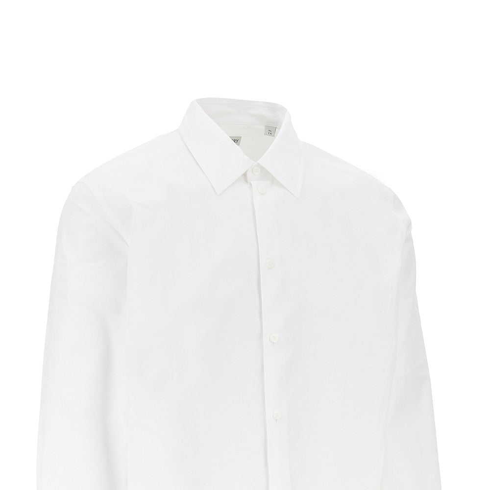 Poplin shirt with EKD embroidery