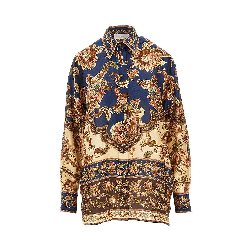 Camicia in seta 'Aster'