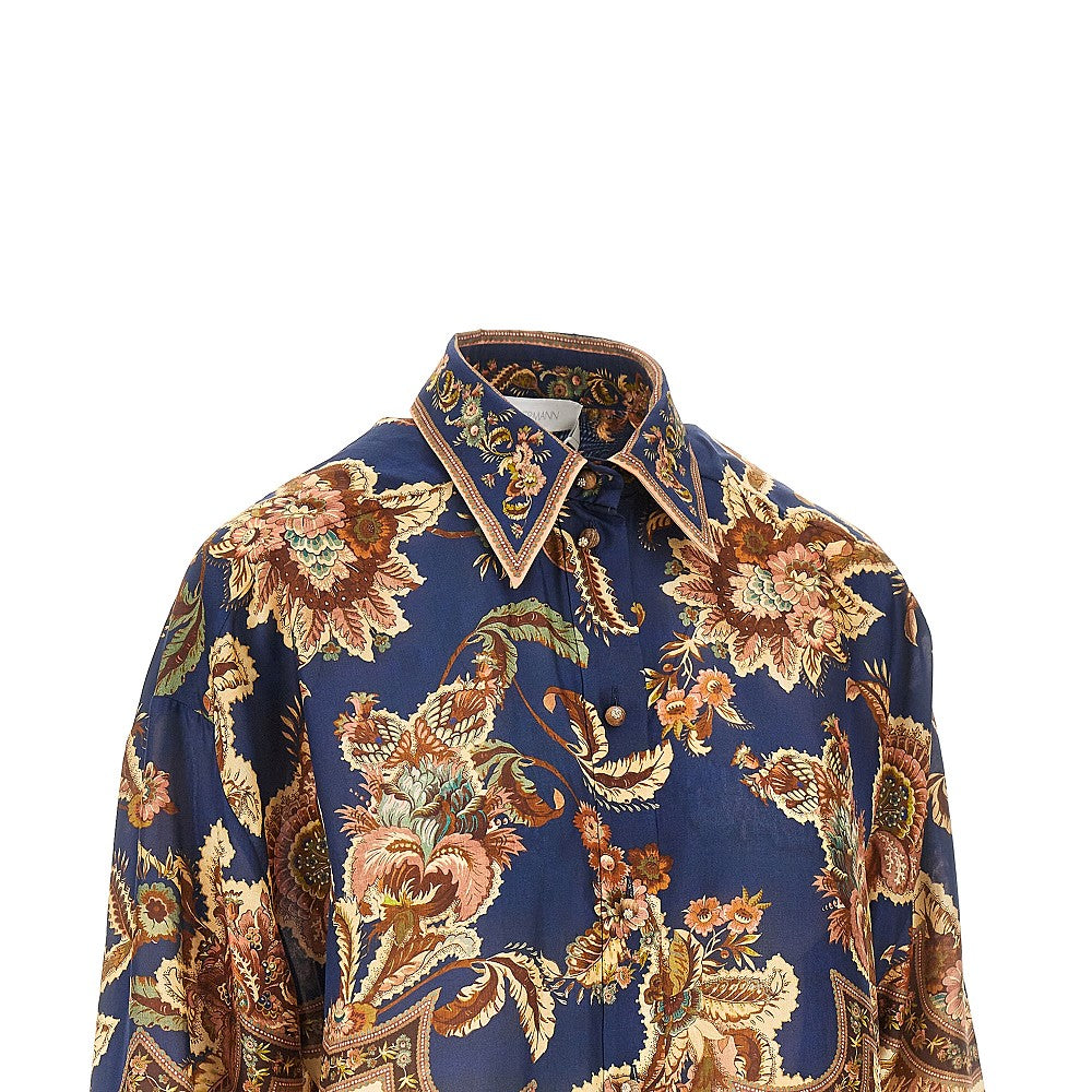 Camicia in seta 'Aster'