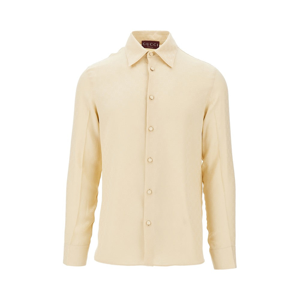 Jacquard GG silk shirt