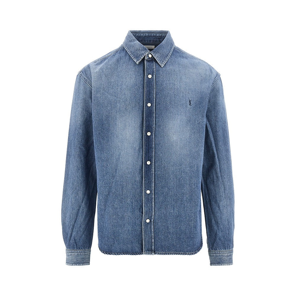 Cassandre embroidery denim shirt