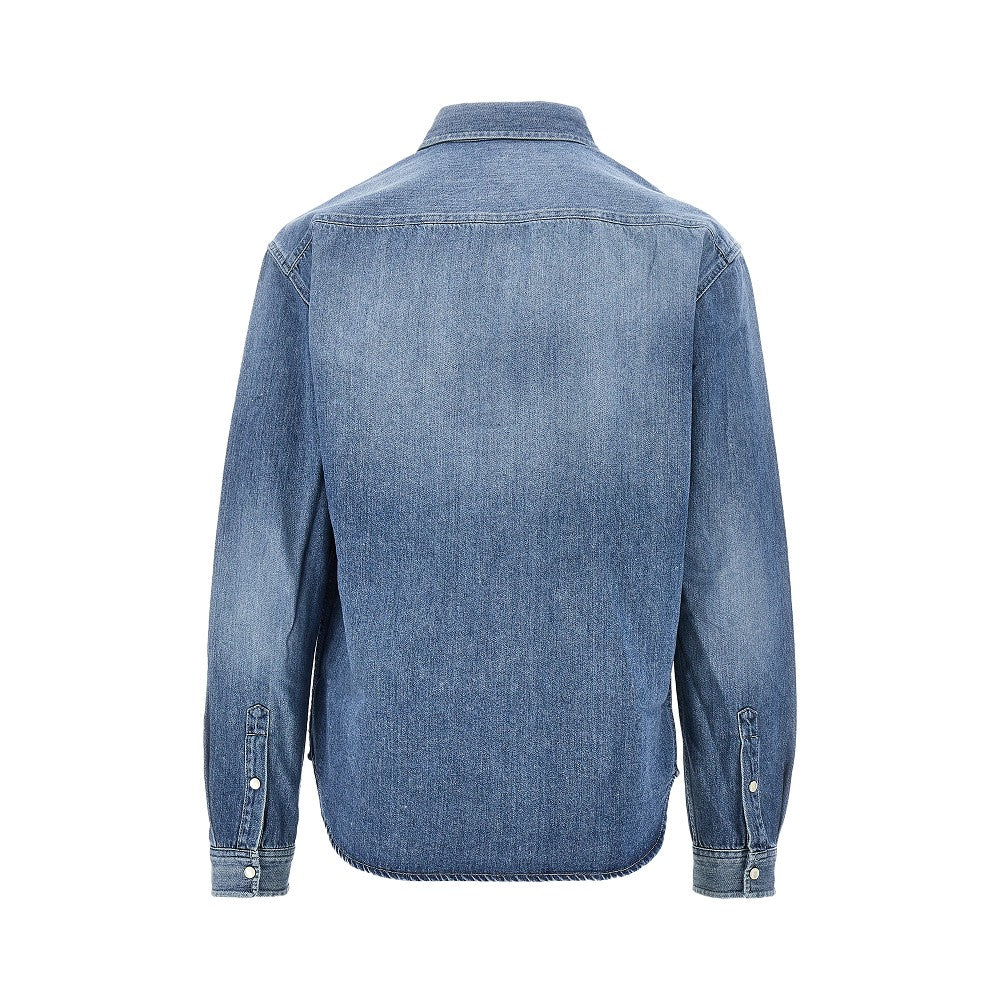 Cassandre embroidery denim shirt