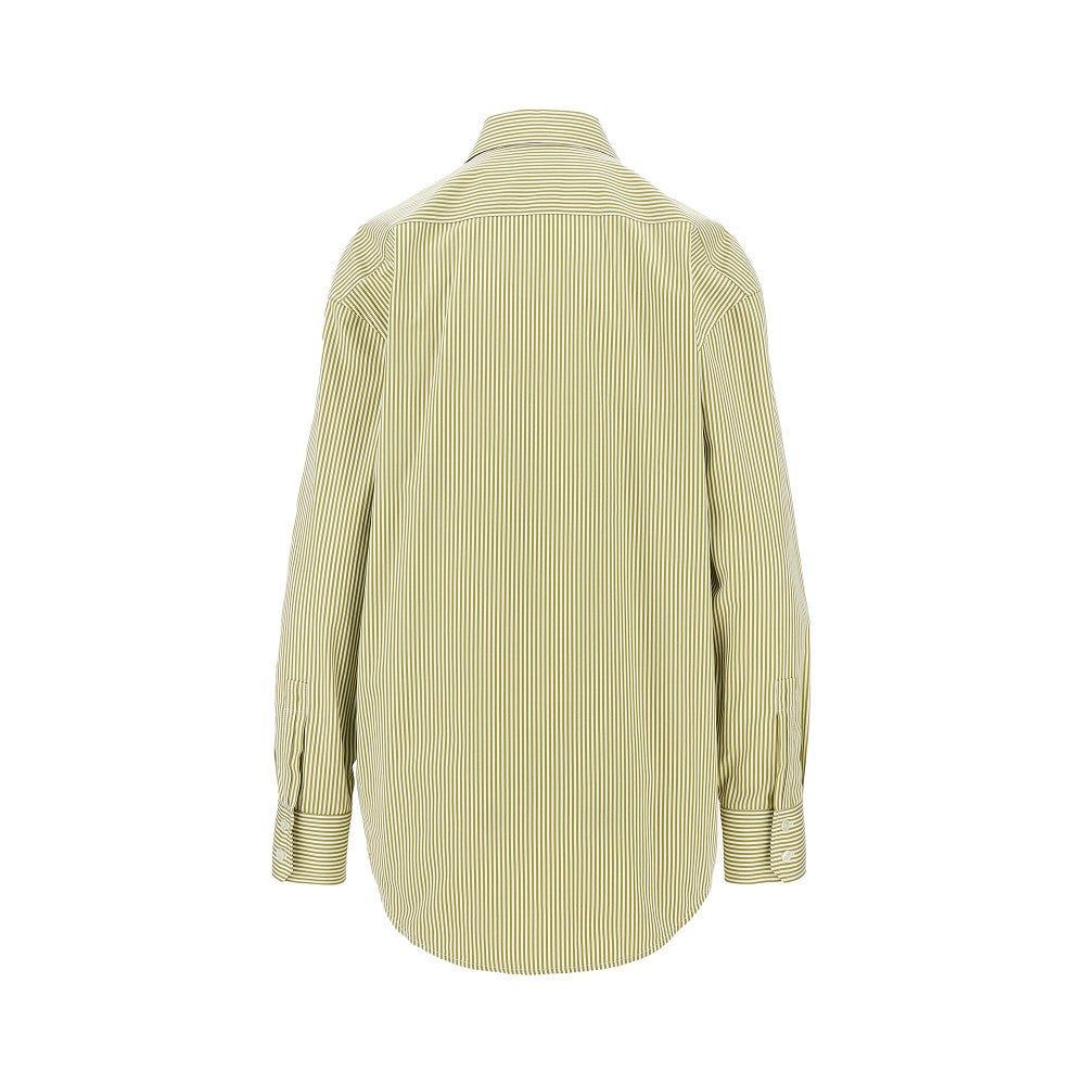 Camicia 'Cassandre' in popeline a righe