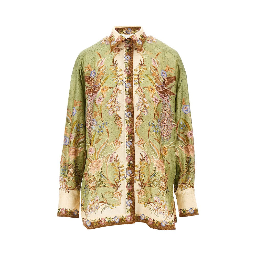 'Indra' silk shirt