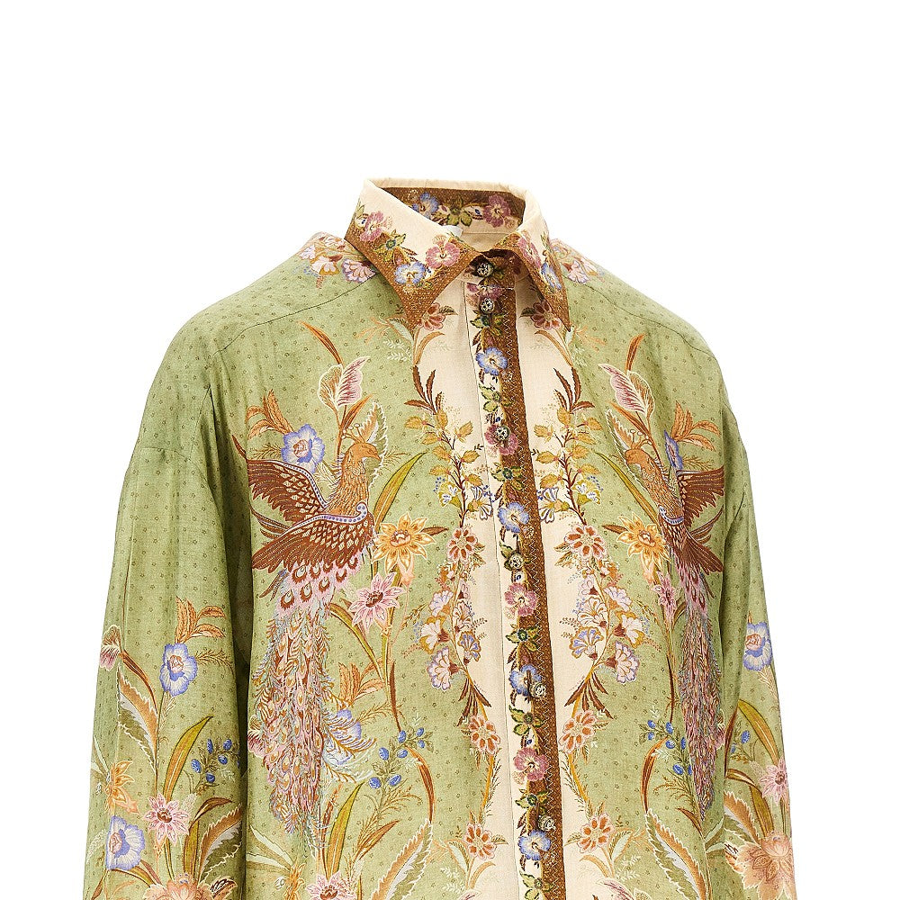 'Indra' silk shirt