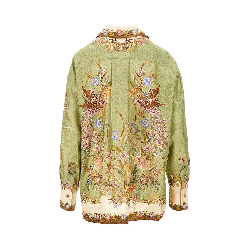 'Indra' silk shirt