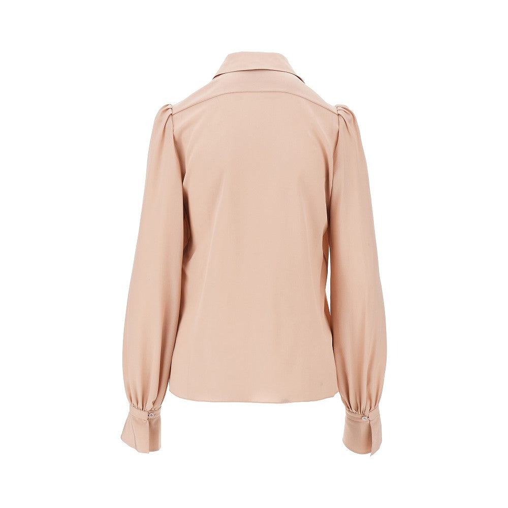 Camicia in crêpe de chine