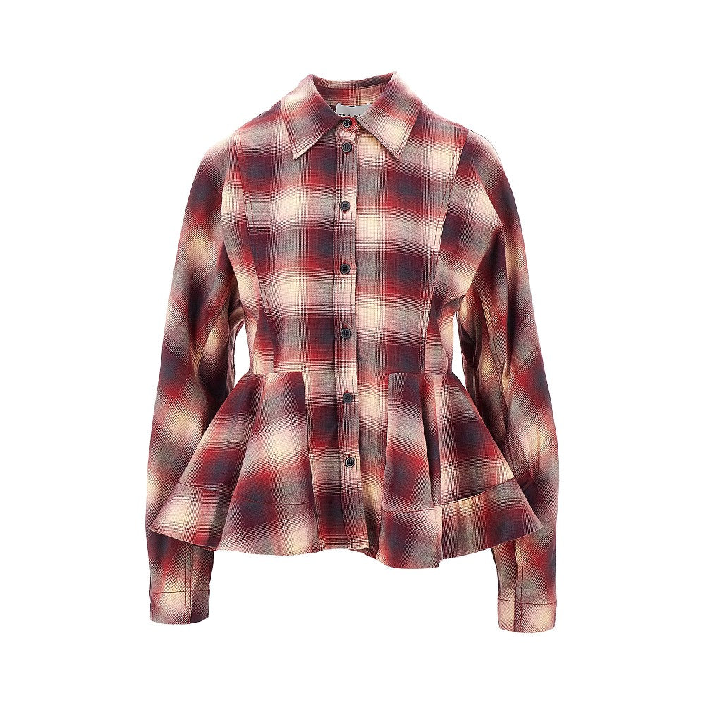 Camicia in flanella di cotone