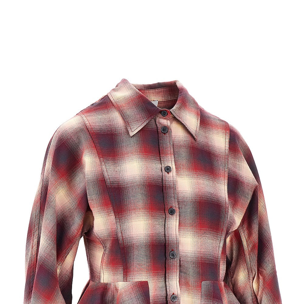 Camicia in flanella di cotone