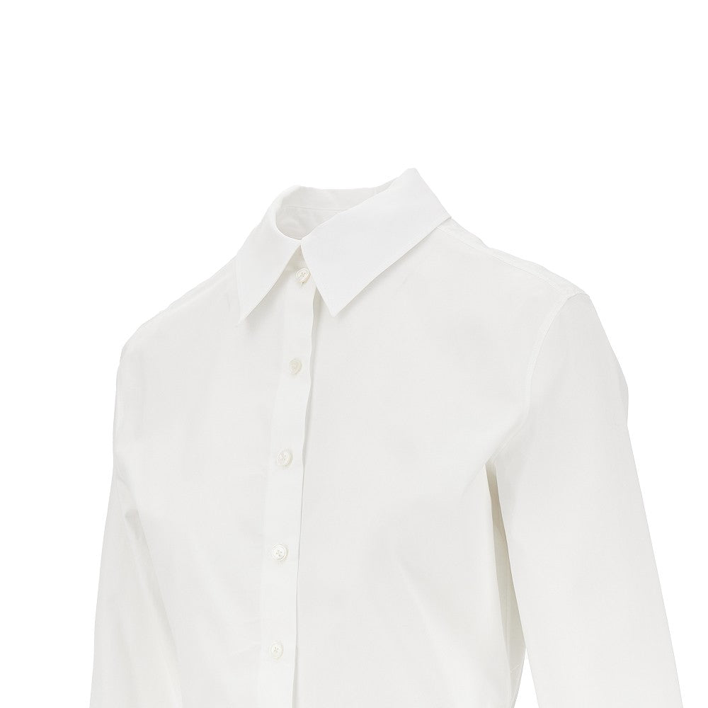 Camicia Basque in popeline
