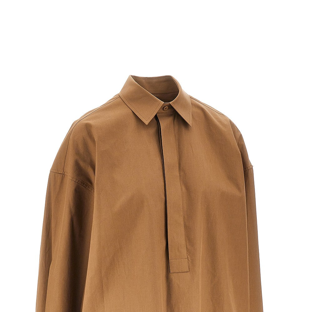 Camicia oversize in popeline 'Candela'