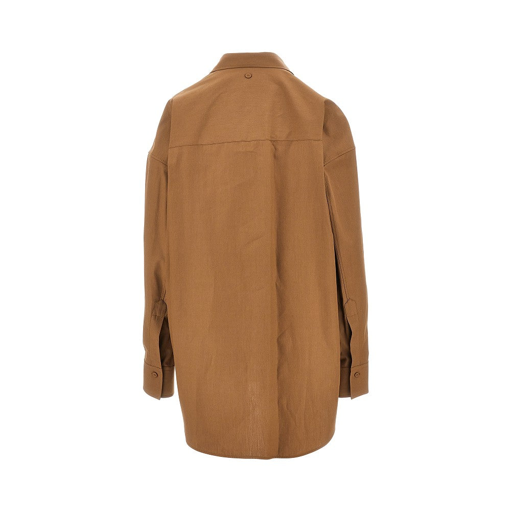Camicia oversize in popeline 'Candela'