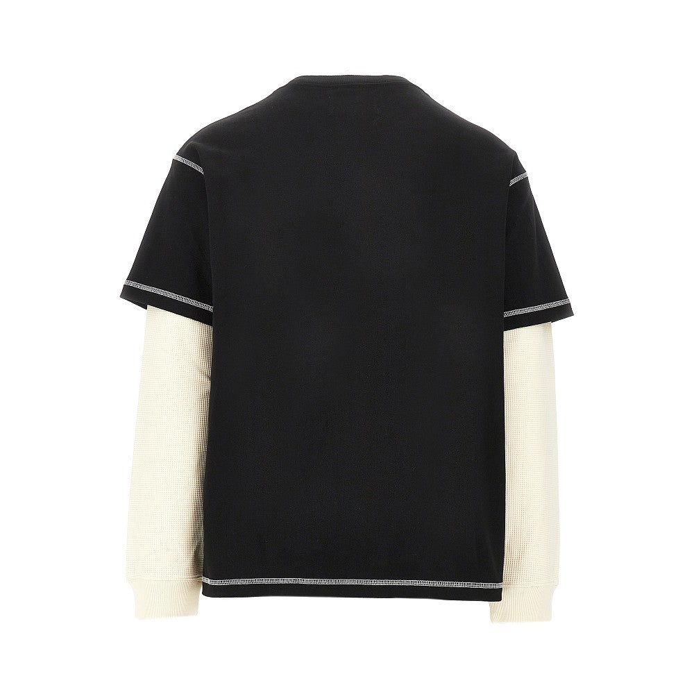 Layering-effect T-shirt