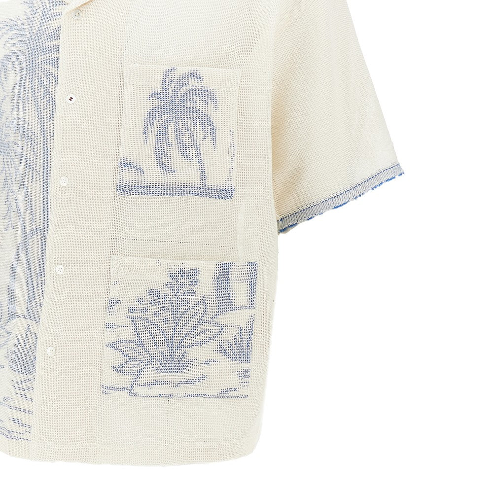 'Chand' printed shirt